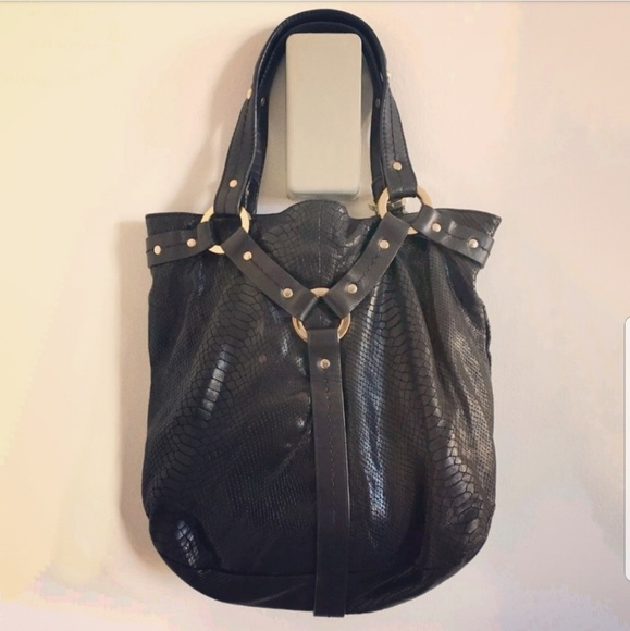 Jimmy Choo Handbags - 💥SALE💥Jimmy Choo Odette Python Shoulder Bag